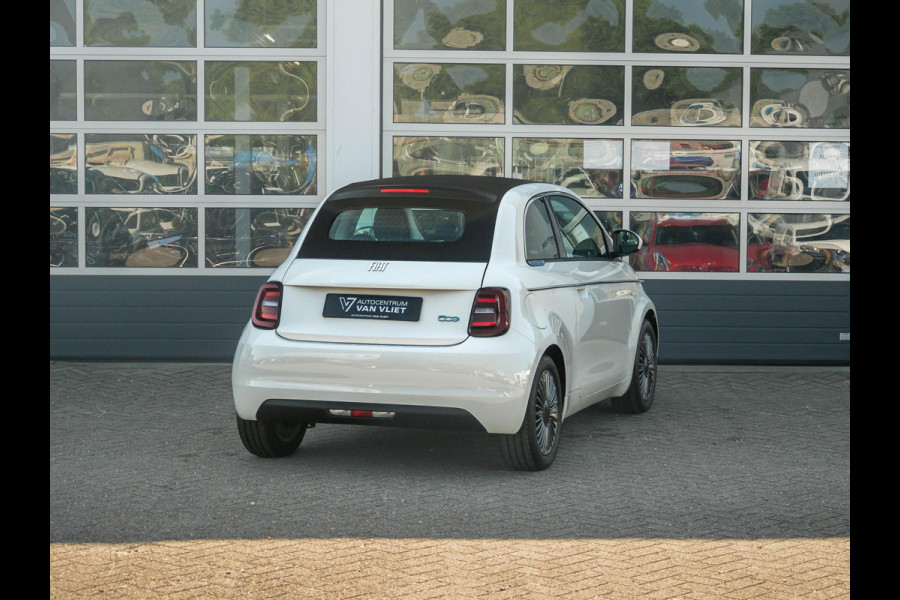 Fiat 500E 42 kWh Cabrio | Uit voorraad leverbaar | 17% Bijtelling | Pack Style