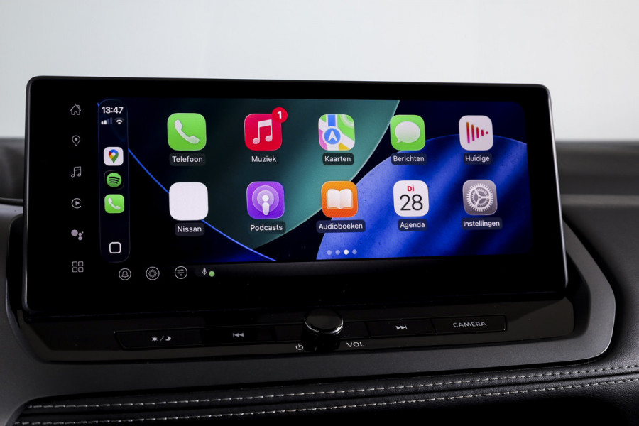 Nissan QASHQAI 1.3 MHEV Xtronic Tekna 158 PK - Automaat | Pano | Winterpakket | Elek. Stoel | Dig. Cockpit | Adapt. Cruise | Head-Up | 360 Camera | NAV + App. Connect | ECC | Elek Klep | LM 19" | 3206