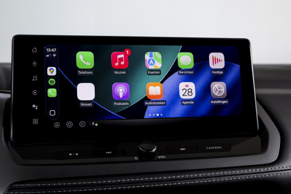 Nissan QASHQAI 1.3 MHEV Xtronic Tekna 158 PK - Automaat | Pano | Winterpakket | Elek. Stoel | Dig. Cockpit | Adapt. Cruise | Head-Up | 360 Camera | NAV + App. Connect | ECC | Elek Klep | LM 19" | 3206