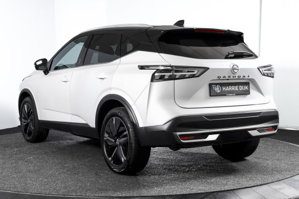Nissan QASHQAI 1.3 MHEV Xtronic Tekna 158 PK - Automaat | Pano | Winterpakket | Elek. Stoel | Dig. Cockpit | Adapt. Cruise | Head-Up | 360 Camera | NAV + App. Connect | ECC | Elek Klep | LM 19" | 3206