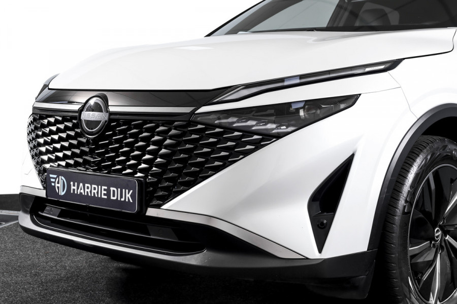 Nissan QASHQAI 1.3 MHEV Xtronic Tekna 158 PK - Automaat | Pano | Winterpakket | Elek. Stoel | Dig. Cockpit | Adapt. Cruise | Head-Up | 360 Camera | NAV + App. Connect | ECC | Elek Klep | LM 19" | 3206