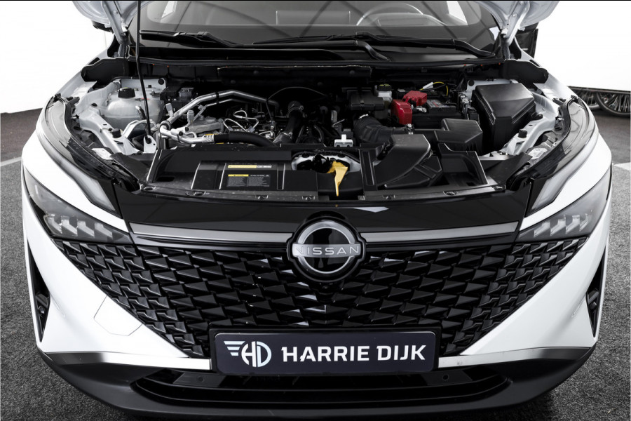 Nissan QASHQAI 1.3 MHEV Xtronic Tekna 158 PK - Automaat | Pano | Winterpakket | Elek. Stoel | Dig. Cockpit | Adapt. Cruise | Head-Up | 360 Camera | NAV + App. Connect | ECC | Elek Klep | LM 19" | 3206