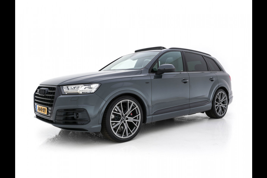Audi SQ7 4.0 TDI Quattro Pro Line + Aut. *PANO | LUXURY-LEATHER | FULL-LED | DIGI-COCKPIT | BOSE-SOUND | KEYLESS | CAMERA | NAVI-FULLMAP | HEATED/VENTILATED-COMFORTSEATS | SHIFT-PADDLES | CARBON-INLAY | ECC | ADAPTIVE-CRUISE |