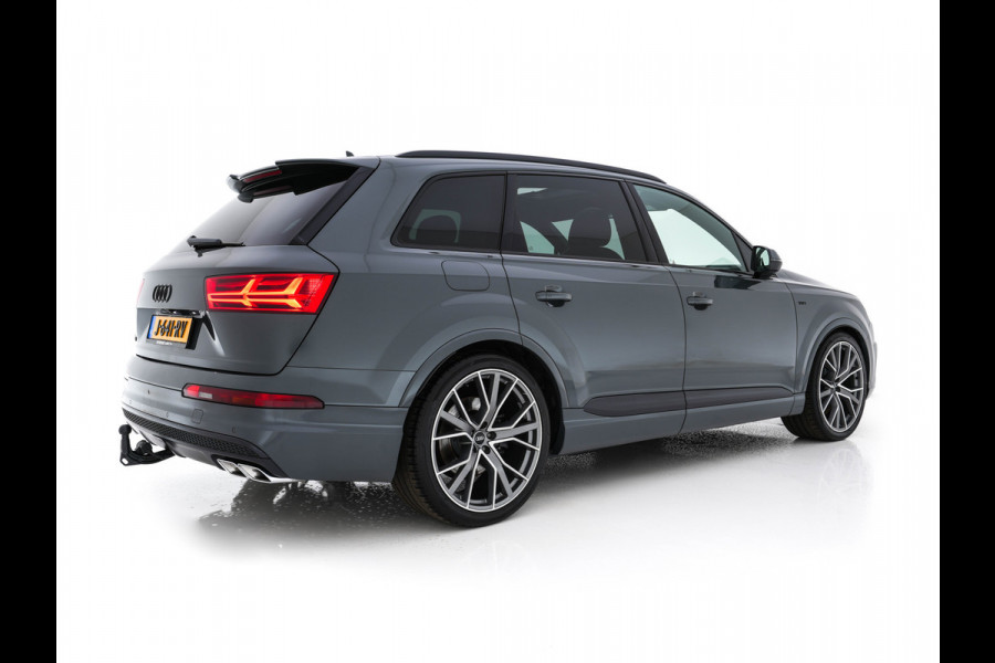 Audi SQ7 4.0 TDI Quattro Pro Line + Aut. *PANO | LUXURY-LEATHER | FULL-LED | DIGI-COCKPIT | BOSE-SOUND | KEYLESS | CAMERA | NAVI-FULLMAP | HEATED/VENTILATED-COMFORTSEATS | SHIFT-PADDLES | CARBON-INLAY | ECC | ADAPTIVE-CRUISE |
