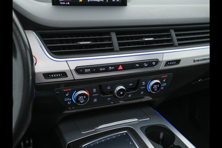 Audi SQ7 4.0 TDI Quattro Pro Line + Aut. *PANO | LUXURY-LEATHER | FULL-LED | DIGI-COCKPIT | BOSE-SOUND | KEYLESS | CAMERA | NAVI-FULLMAP | HEATED/VENTILATED-COMFORTSEATS | SHIFT-PADDLES | CARBON-INLAY | ECC | ADAPTIVE-CRUISE |