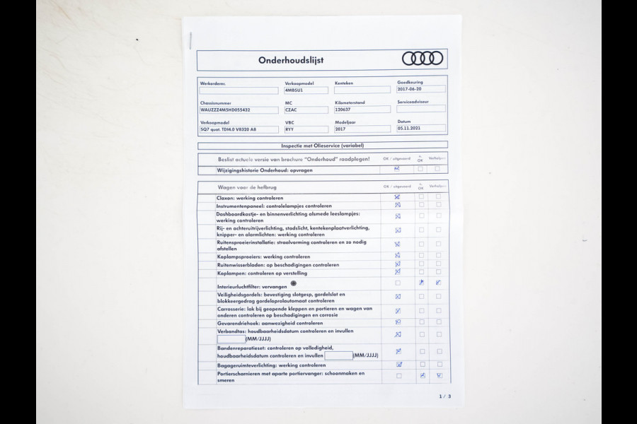 Audi SQ7 4.0 TDI Quattro Pro Line + Aut. *PANO | LUXURY-LEATHER | FULL-LED | DIGI-COCKPIT | BOSE-SOUND | KEYLESS | CAMERA | NAVI-FULLMAP | HEATED/VENTILATED-COMFORTSEATS | SHIFT-PADDLES | CARBON-INLAY | ECC | ADAPTIVE-CRUISE |