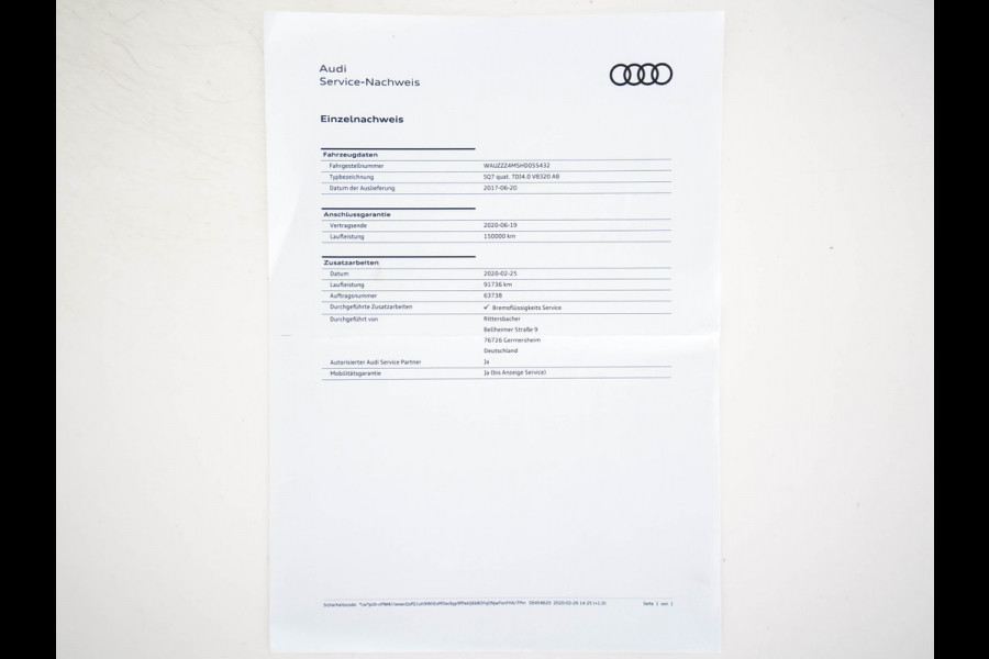 Audi SQ7 4.0 TDI Quattro Pro Line + Aut. *PANO | LUXURY-LEATHER | FULL-LED | DIGI-COCKPIT | BOSE-SOUND | KEYLESS | CAMERA | NAVI-FULLMAP | HEATED/VENTILATED-COMFORTSEATS | SHIFT-PADDLES | CARBON-INLAY | ECC | ADAPTIVE-CRUISE |