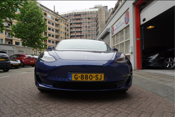 Tesla Model 3 Long Range AWD 75 kWh Dual Motor Battery New 9/2025 via Tesla | BTW | 351 pk | Panorama | Premium Audio | Auto Pilot | Leer | 19inch sportvelgen