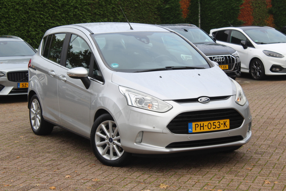 Ford B-MAX 1.0 EcoBoost Titanium / Trekhaak / Camera / Navigatie / Parkeerhulp V+A / 16'' / Bluetooth / Cruise Control