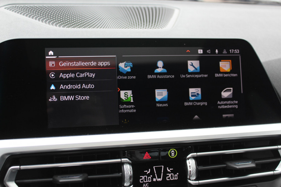 BMW 3-serie 320e Business Ed. M Sport / Camera / Leder / Harman Kardon / 19'' / CarPlay / DAB / Cruise Control BMW 3-serie 320e Business Ed. M Sport / Camera / Leder / Harman Kardon / 19'' / CarPlay / DAB / Cruise Control