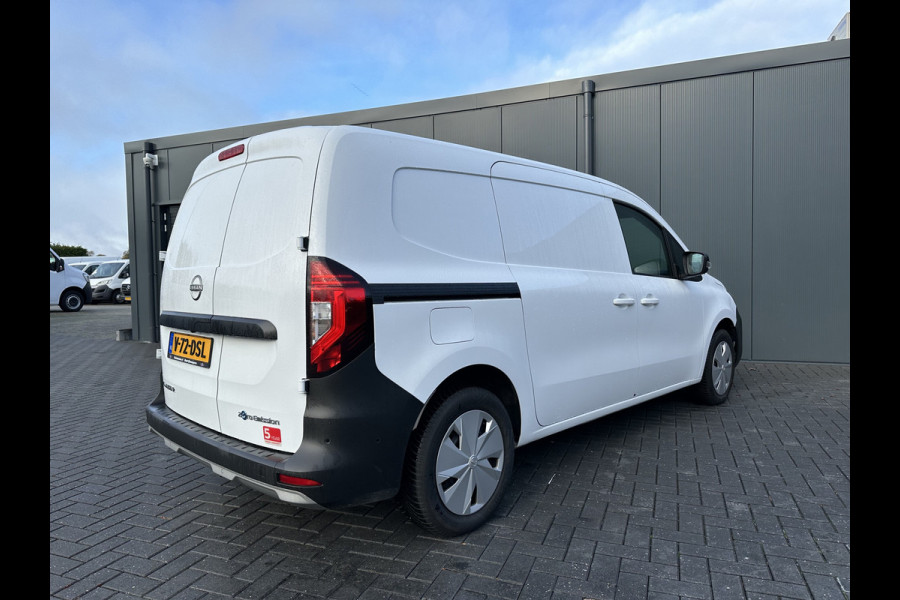 Nissan Townstar N-Connecta TEKNA L2H1 / 45 kWh / 100% Elektrisch / Fabrieksgarantie / 4.368 km / Camera / ECC / Cruise / Apple carplay / Android Nissan Townstar N-Connecta TEKNA L2H1 / 45 kWh / 100% Elektrisch / Fabrieksgarantie / 4.368 km / Camera / ECC / Cruise / Apple carplay / Android