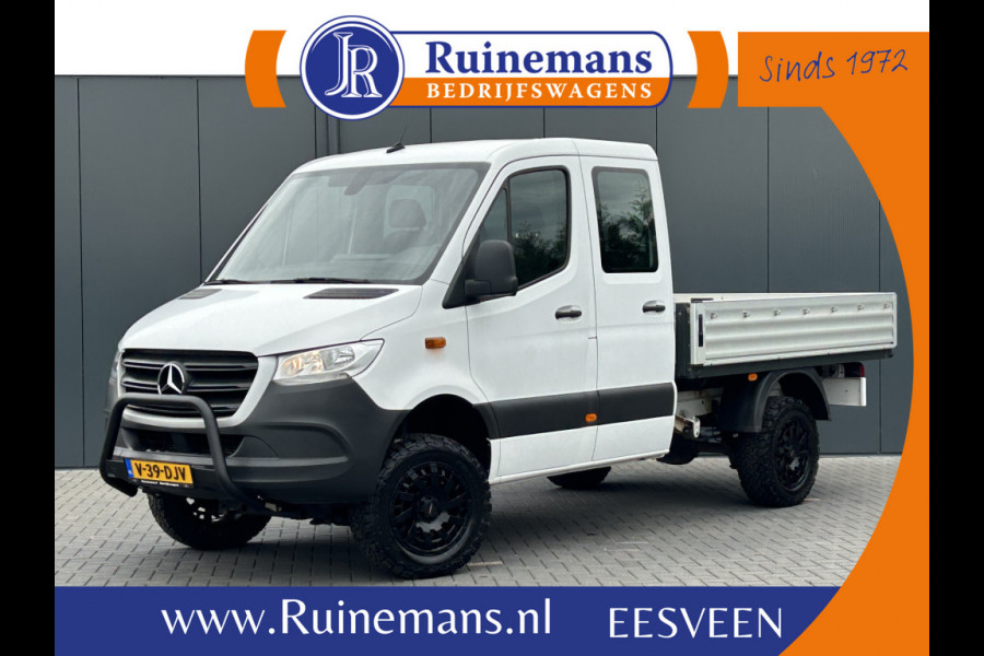 Mercedes-Benz Sprinter 314 CDI 4X4 / PICK-UP / DOKA / DUBBEL CABINE / AIRCO / CRUISE / APPLE CARPLAY / 6 PERSOONS / ZEER NETJES