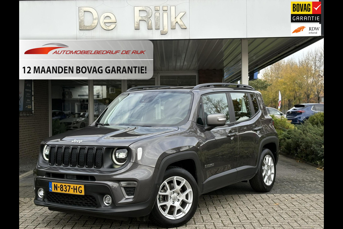 Jeep Renegade 1.3T Limited | Navi, Camera, ACC, Stoel+Stuurverw., Carplay/Android, Climate | Goed onderhouden | Jeep Renegade 1.3T Limited | Navi, Camera, ACC, Stoel+Stuurverw., Carplay/Android, Climate | Goed onderhouden |