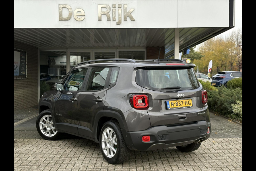 Jeep Renegade 1.3T Limited | Navi, Camera, ACC, Stoel+Stuurverw., Carplay/Android, Climate | Goed onderhouden |