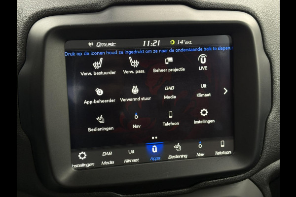 Jeep Renegade 1.3T Limited | Navi, Camera, ACC, Stoel+Stuurverw., Carplay/Android, Climate | Goed onderhouden |