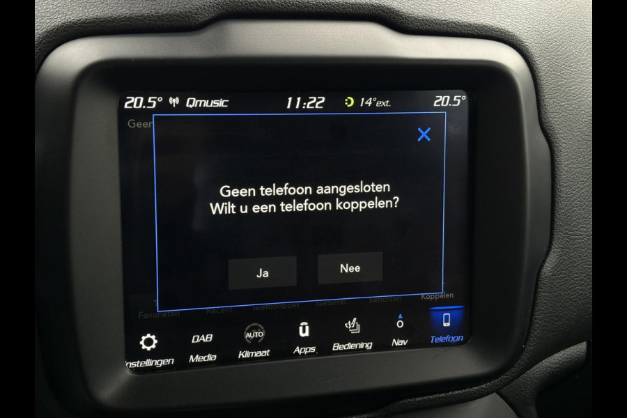 Jeep Renegade 1.3T Limited | Navi, Camera, ACC, Stoel+Stuurverw., Carplay/Android, Climate | Goed onderhouden |