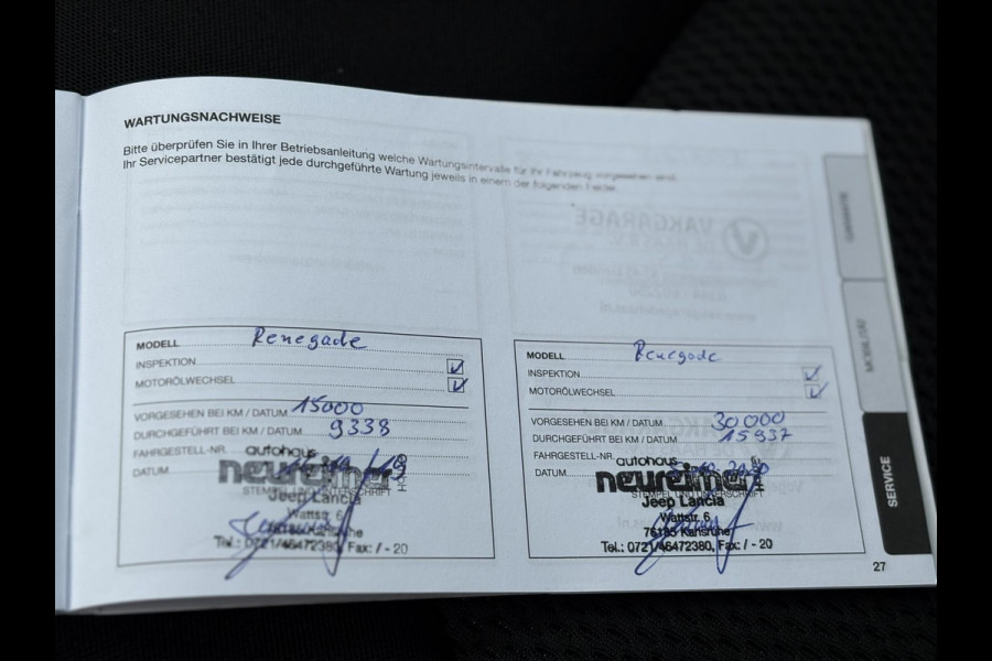 Jeep Renegade 1.3T Limited | Navi, Camera, ACC, Stoel+Stuurverw., Carplay/Android, Climate | Goed onderhouden |