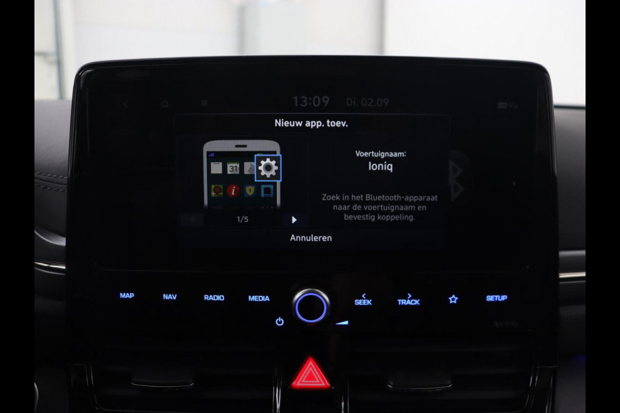 Hyundai IONIQ 1.6 GDi PHEV Premium | Stoelventilatie | Leder | Memory | Adaptive cruise | Stoel & stuurverwarming | Carplay | Navigatie | Camera | Plug In