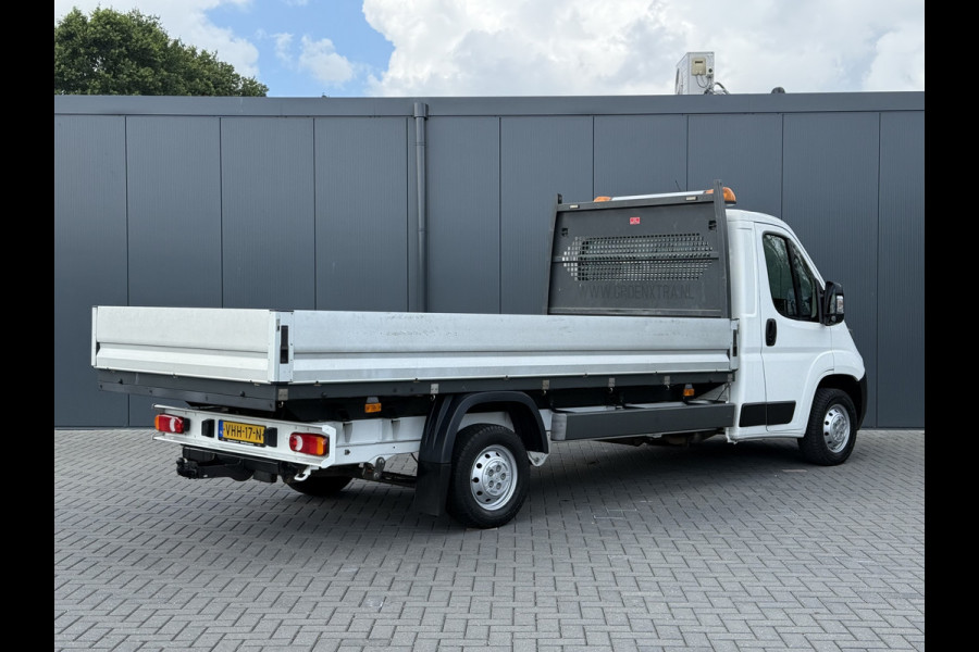 Citroën Jumper 2.2 BlueHDi 140 PK EURO 6 / L4 MAXI PICK UP / 4.20 LAADBAK / 1e EIG. / 2.5 TONS TREKHAAK / 3-ZITS