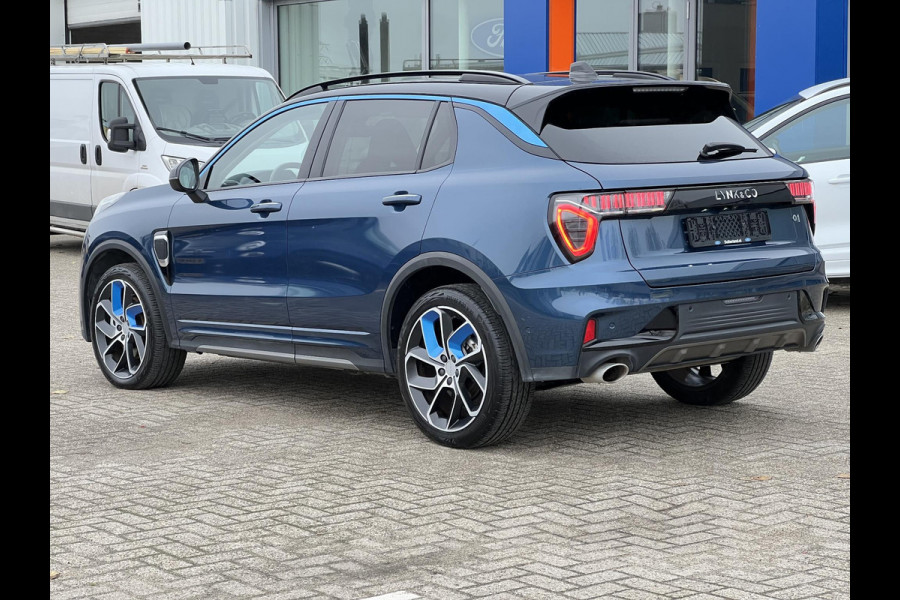 Lynk & Co 01 1.5 261 pk | PHEV | 360 Camera | Adaptieve Cruise | Elek. Achterklep | Panorama dak | Stoelverwarming | 1.800kg Trekgewicht Lynk & Co 01 1.5 261 pk | PHEV | 360 Camera | Adaptieve Cruise | Elek. Achterklep | Panorama dak | Stoelverwarming | 1.800kg Trekgewicht