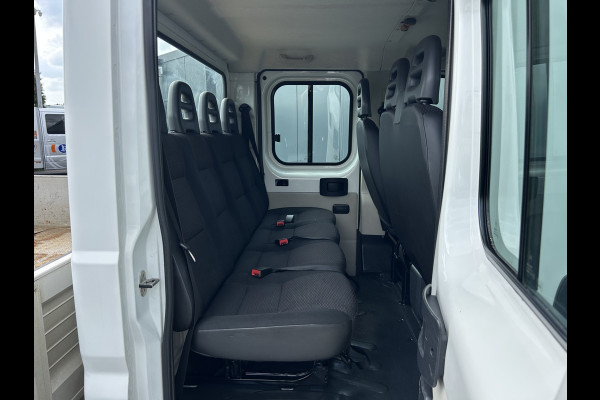 Peugeot Boxer 2.0 164 PK EURO 6 / PICK UP / OPEN LAADBAK / 49.917KM !! / 1e EIG. / 7-PERS DUBBELE CABINE / TREKHAAK / AIRCO / BLUETOOTH