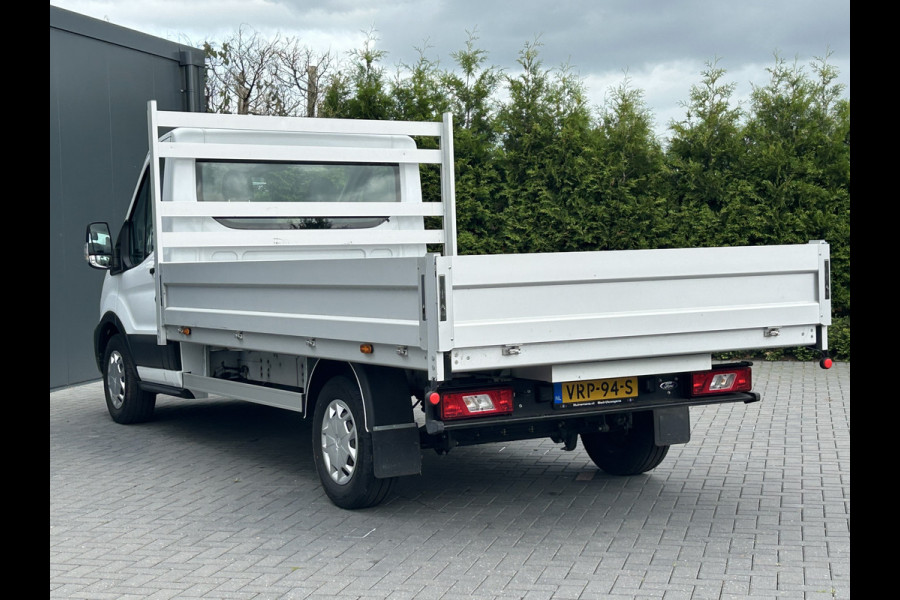 Ford Transit 350 2.0 TDCI 130 PK WB 395 / 4.408 KM !! / LANGE UITVOERING PICK UP / 1e EIG. / AIRCO / CRUISE / 2.800 KG AHG