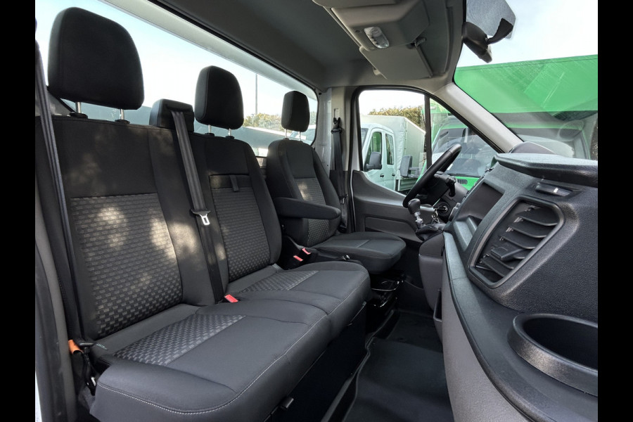 Ford Transit 350 2.0 TDCI 130 PK WB 395 / 4.408 KM !! / LANGE UITVOERING PICK UP / 1e EIG. / AIRCO / CRUISE / 2.800 KG AHG