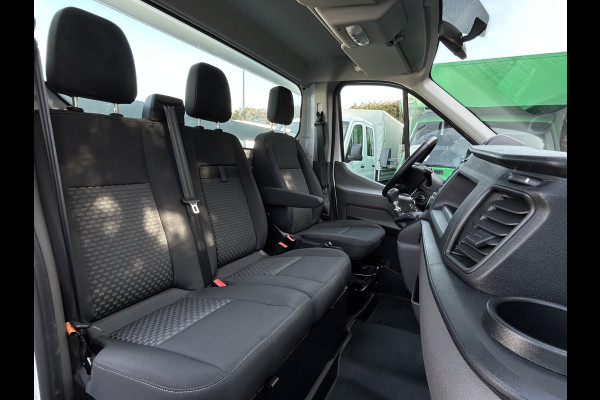 Ford Transit 350 2.0 TDCI 130 PK WB 395 / 4.408 KM !! / LANGE UITVOERING PICK UP / 1e EIG. / AIRCO / CRUISE / 2.800 KG AHG