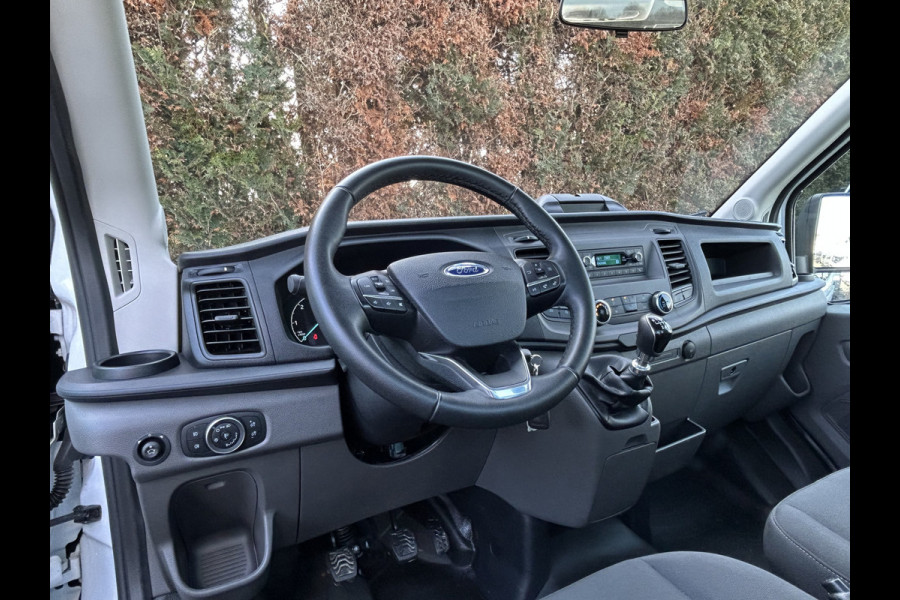 Ford Transit 350 2.0 TDCI 130 PK WB 395 / 4.408 KM !! / LANGE UITVOERING PICK UP / 1e EIG. / AIRCO / CRUISE / 2.800 KG AHG