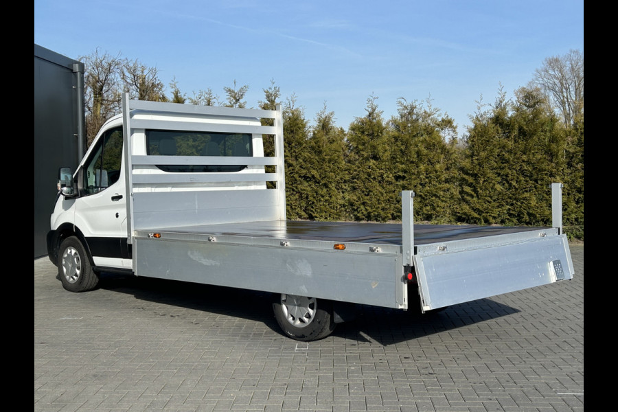 Ford Transit 350 2.0 TDCI 130 PK WB 395 / 4.408 KM !! / LANGE UITVOERING PICK UP / 1e EIG. / AIRCO / CRUISE / 2.800 KG AHG