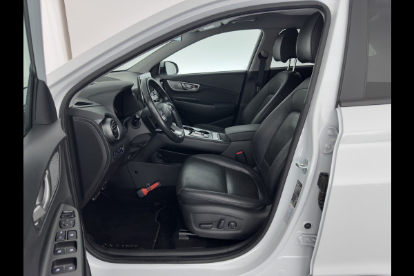Hyundai Kona EV Premium 64 kWh {SOH-100%} [ 3-Fase ] (INCL-BTW) *LEATHER | KRELL-AUDIO | HEAD-UP | FULL-LED | NAVI-FULLMAP | DAB | ADAPT.CRUISE | KEYLESS | CAMERA | BLIND-SPOT | LANE-ASSIST | DIGI-COCKPIT | COMFORT-SEATS | 17''ALU*