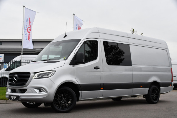 Mercedes-Benz Sprinter 319 V6 3.0 CDI L3H2 DC PB Edition Full options, Adaptieve Cruise, 360 Camera, 10,5'' Mbux, LED, Automaat, BPM Vrij! Mercedes-Benz Sprinter 319 V6 3.0 CDI L3H2 DC PB Edition Full options, Adaptieve Cruise, 360 Camera, 10,5'' Mbux, LED, Automaat, BPM Vrij!
