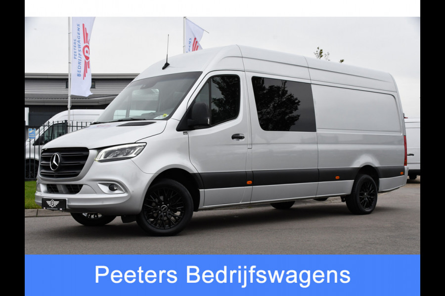Mercedes-Benz Sprinter 319 V6 3.0 CDI L3H2 DC PB Edition Full options, Adaptieve Cruise, 360 Camera, 10,5'' Mbux, LED, Automaat, BPM Vrij! Mercedes-Benz Sprinter 319 V6 3.0 CDI L3H2 DC PB Edition Full options, Adaptieve Cruise, 360 Camera, 10,5'' Mbux, LED, Automaat, BPM Vrij!