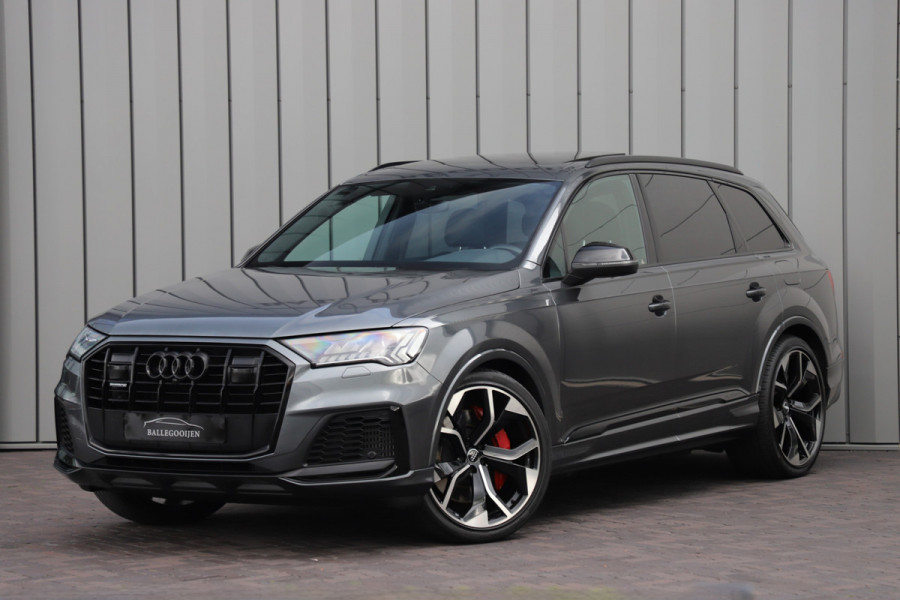 Audi Q7 55 TFSI e quattro S-line | 394PK | Luchtvering | Keyless-go | Sfeerverlichting | Memory | Bose | Pano | Leder | ACC | Standkache Audi Q7 55 TFSI e quattro S-line | 394PK | Luchtvering | Keyless-go | Sfeerverlichting | Memory | Bose | Pano | Leder | ACC | Standkache