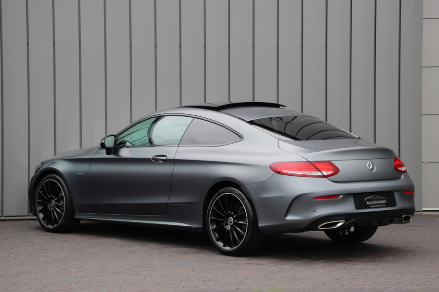 Mercedes-Benz C-Klasse Coupé 250 Night Edition Aut9 | 211PK | Pano | Memory | Burmester | Sfeerverlichting | ILS | Seleniet Magno | NL-Auto | 2018. Mercedes-Benz C-Klasse Coupé 250 Night Edition Aut9 | 211PK | Pano | Memory | Burmester | Sfeerverlichting | ILS | Seleniet Magno | NL-Auto | 2018.