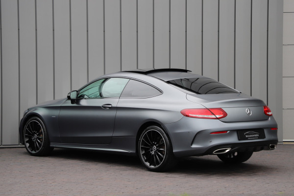Mercedes-Benz C-Klasse Coupé 250 Night Edition Aut9 | 211PK | Pano | Memory | Burmester | Sfeerverlichting | ILS | Seleniet Magno | NL-Auto | 2018. Mercedes-Benz C-Klasse Coupé 250 Night Edition Aut9 | 211PK | Pano | Memory | Burmester | Sfeerverlichting | ILS | Seleniet Magno | NL-Auto | 2018.