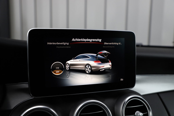Mercedes-Benz C-Klasse Coupé 250 Night Edition Aut9 | 211PK | Pano | Memory | Burmester | Sfeerverlichting | ILS | Seleniet Magno | NL-Auto | 2018. Mercedes-Benz C-Klasse Coupé 250 Night Edition Aut9 | 211PK | Pano | Memory | Burmester | Sfeerverlichting | ILS | Seleniet Magno | NL-Auto | 2018.