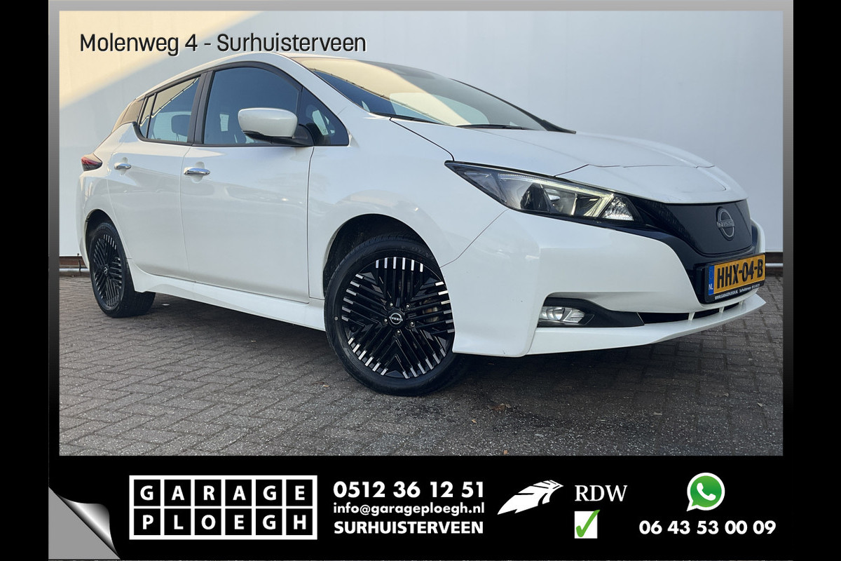 Nissan Leaf e+ 62 kWh Adapt.Cruise Stoel/Stuurverw + Achter Led Nav/Cam 60kwh 59kWh Nissan Leaf e+ 62 kWh Adapt.Cruise Stoel/Stuurverw + Achter Led Nav/Cam 60kwh 59kWh