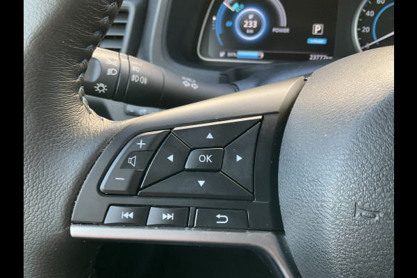 Nissan Leaf e+ 62 kWh Adapt.Cruise Stoel/Stuurverw + Achter Led Nav/Cam 60kwh 59kWh Nissan Leaf e+ 62 kWh Adapt.Cruise Stoel/Stuurverw + Achter Led Nav/Cam 60kwh 59kWh