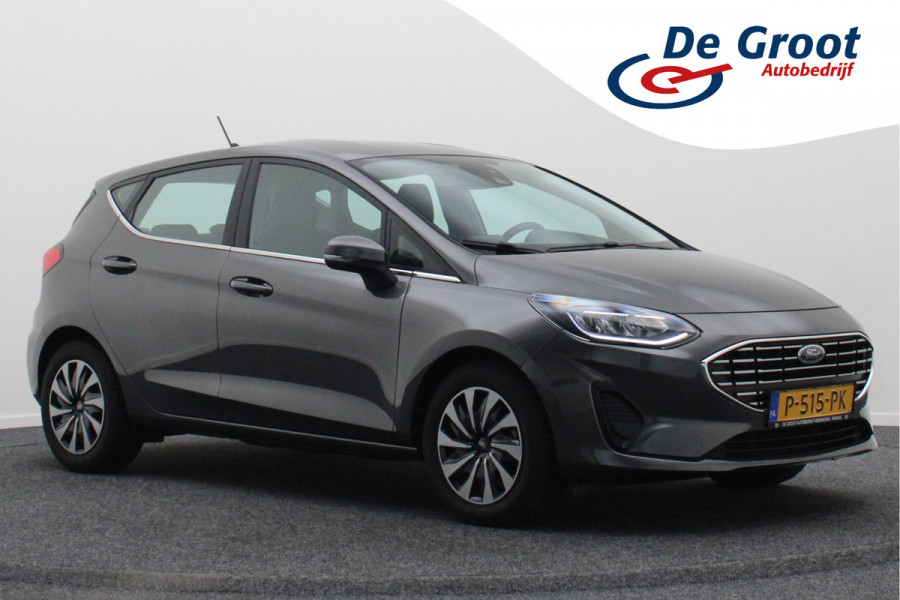 Ford Fiesta 1.0 EcoBoost Hybrid Titanium Climate, Cruise, Elektrisch Pakket, Apple Carplay, LED, DAB, Navigatie, PDC