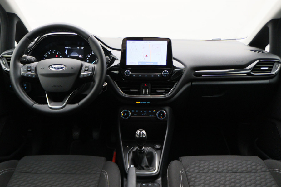 Ford Fiesta 1.0 EcoBoost Hybrid Titanium Climate, Cruise, Elektrisch Pakket, Apple Carplay, LED, DAB, Navigatie, PDC