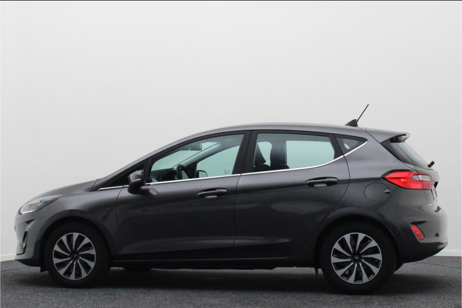 Ford Fiesta 1.0 EcoBoost Hybrid Titanium Climate, Cruise, Elektrisch Pakket, Apple Carplay, LED, DAB, Navigatie, PDC
