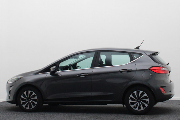 Ford Fiesta 1.0 EcoBoost Hybrid Titanium Climate, Cruise, Elektrisch Pakket, Apple Carplay, LED, DAB, Navigatie, PDC