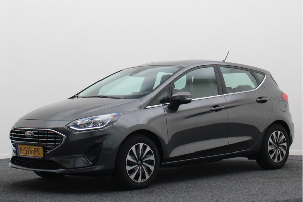 Ford Fiesta 1.0 EcoBoost Hybrid Titanium Climate, Cruise, Elektrisch Pakket, Apple Carplay, LED, DAB, Navigatie, PDC