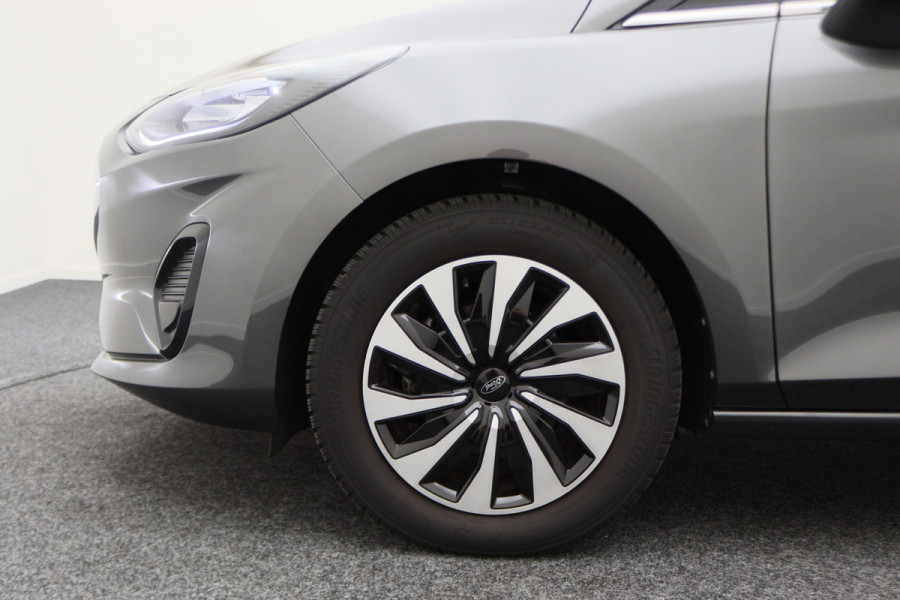 Ford Fiesta 1.0 EcoBoost Hybrid Titanium Climate, Cruise, Elektrisch Pakket, Apple Carplay, LED, DAB, Navigatie, PDC