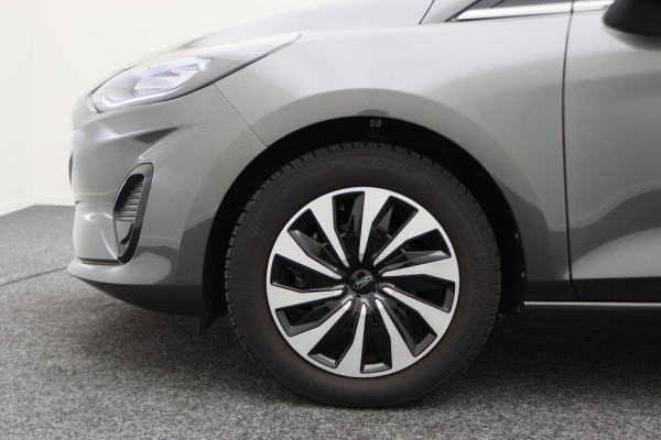 Ford Fiesta 1.0 EcoBoost Hybrid Titanium Climate, Cruise, Elektrisch Pakket, Apple Carplay, LED, DAB, Navigatie, PDC