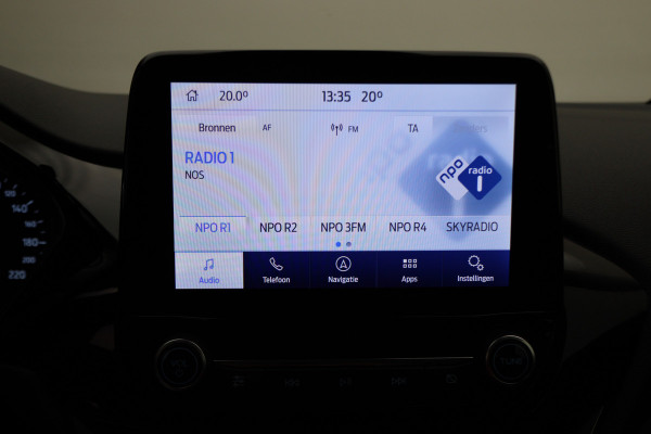 Ford Fiesta 1.0 EcoBoost Hybrid Titanium Climate, Cruise, Elektrisch Pakket, Apple Carplay, LED, DAB, Navigatie, PDC