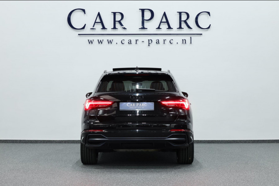 Audi Q3 40 TFSI quattro S Edition 190+PK S-LINE/LED/VIRTUAL/PANO/S.VERWARMING/20" LMV/CAM/ECC/12 MND GARANTIE!