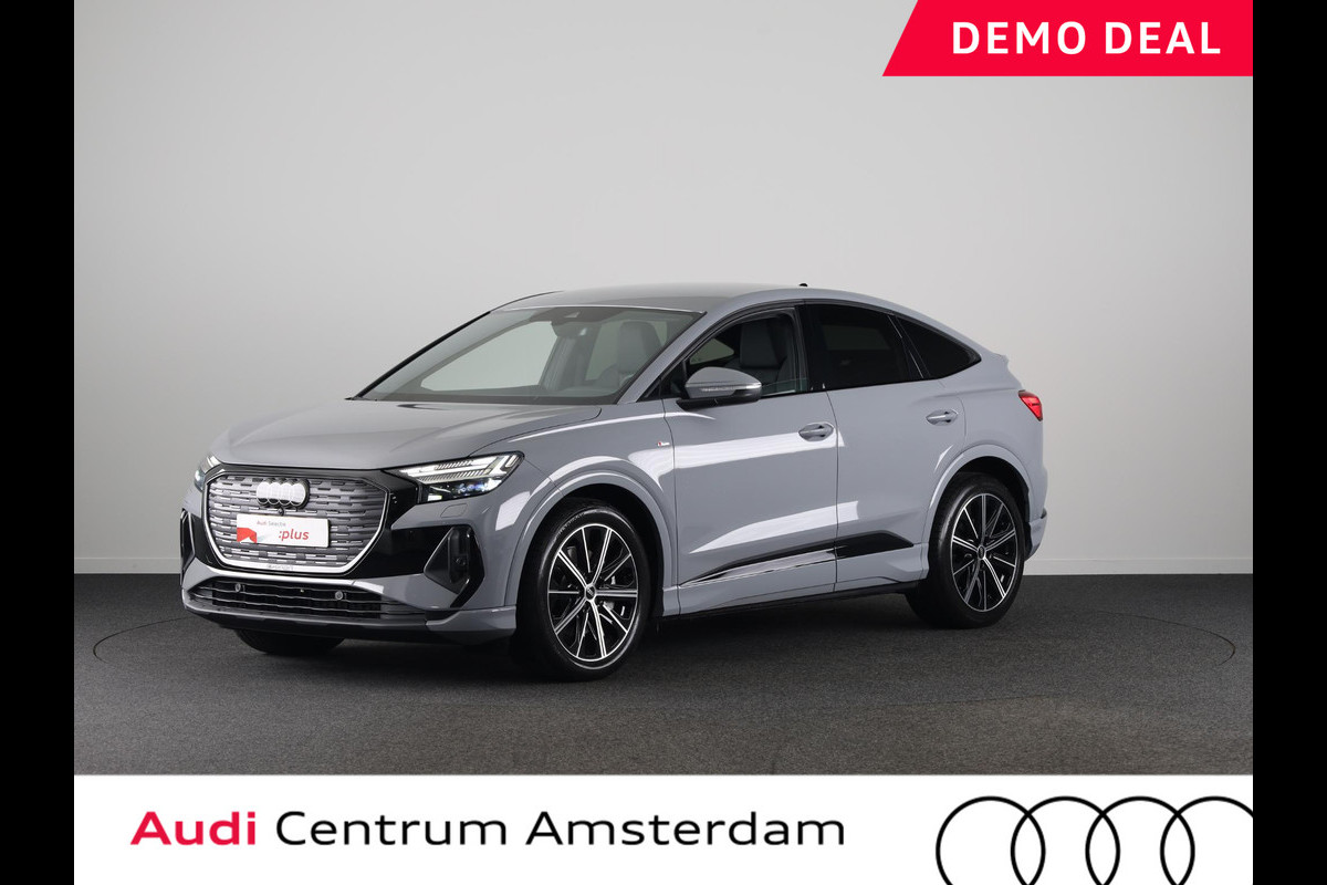 Audi Q4 Sportback e-tron 45 quattro S Edition Competition 82 kWh 286pk |  Assistentiepakket plus | 20 inch lichtmetalen velgen | Lichtpakket plus | Audi Q4 Sportback e-tron 45 quattro S Edition Competition 82 kWh 286pk |  Assistentiepakket plus | 20 inch lichtmetalen velgen | Lichtpakket plus |