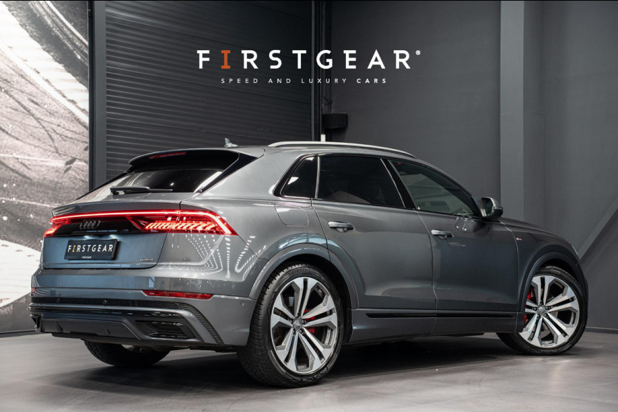 Audi Q8 55 TFSI quattro Pro Line Plus *Bang & Olufsen Advanced / Vierwiel-besturing / Soft-Close / Nachtzicht / Surround-View* Audi Q8 55 TFSI quattro Pro Line Plus *Bang & Olufsen Advanced / Vierwiel-besturing / Soft-Close / Nachtzicht / Surround-View*